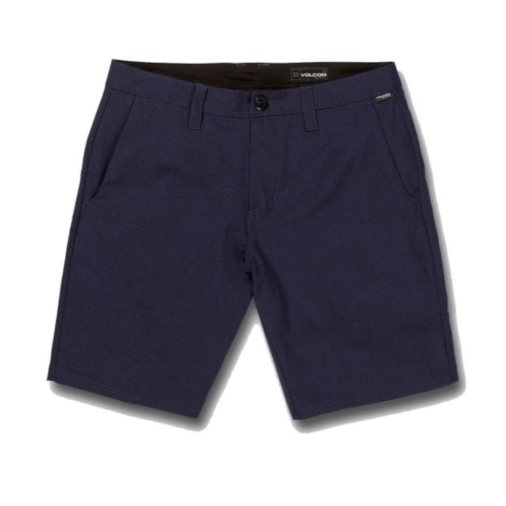 Volcom Men's Frickin Cross Shred Slub Lotus Blue Shorts size 32 please read